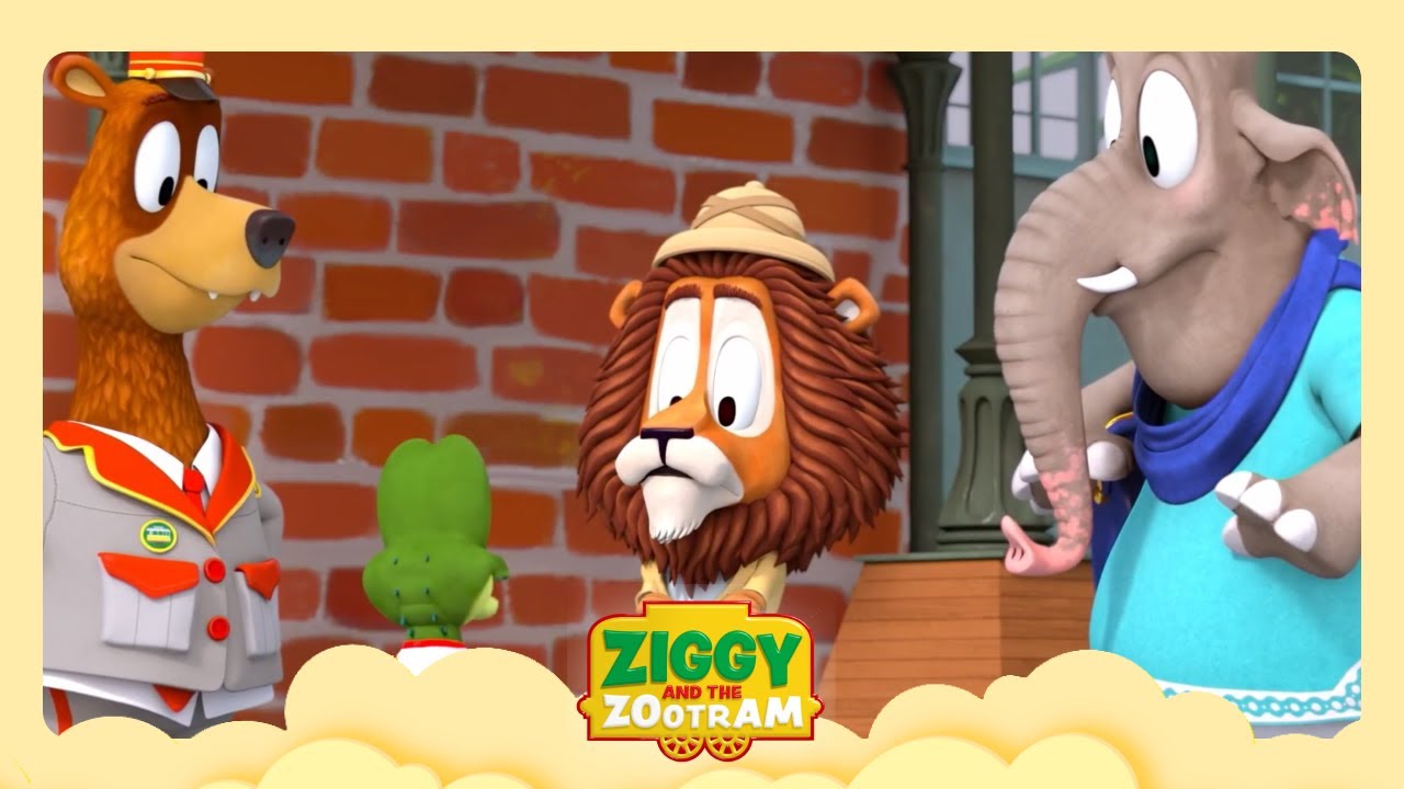 🌿Flora the Explorer Gets Lost in the Jungle | Ziggy and the Zootram | Cartoons For Kids