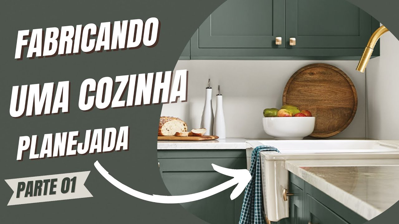 Como fazer uma cozinha planejada | curso de marcenaria aula 15