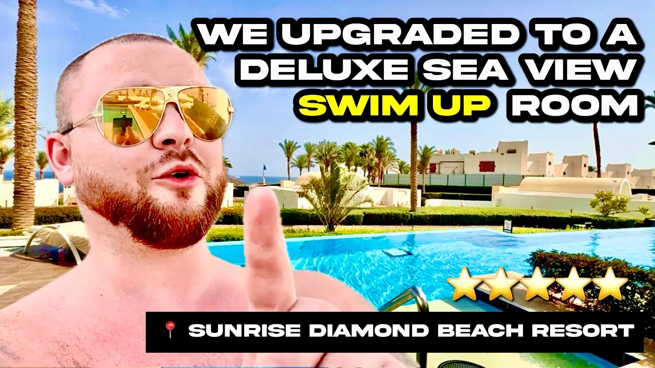 УЛУЧШЕНО: Номер Swim-Up с видом на море в отеле Sunrise Diamond Beach! | Обзор номера и обзор!