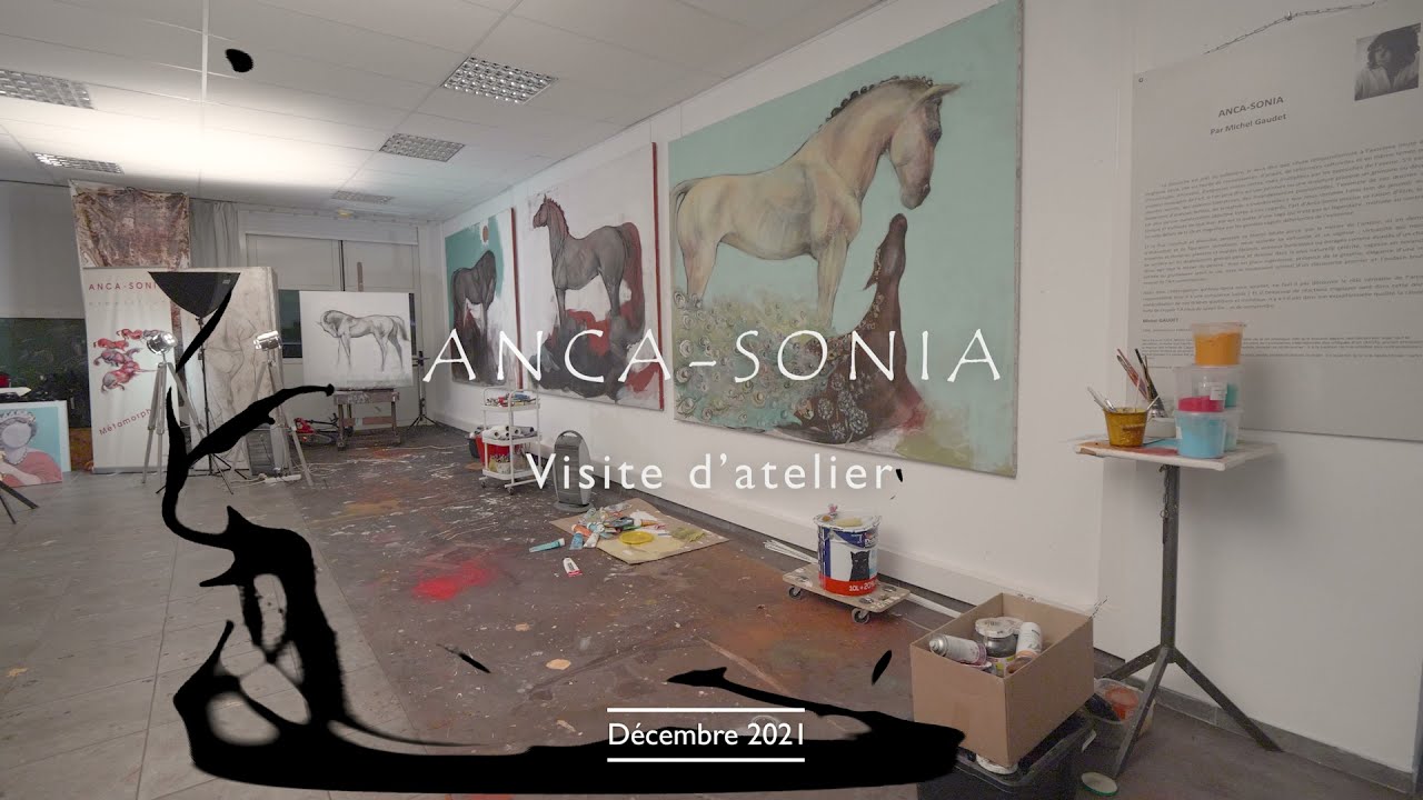 Visite de l'Atelier d'artiste Anca Sonia