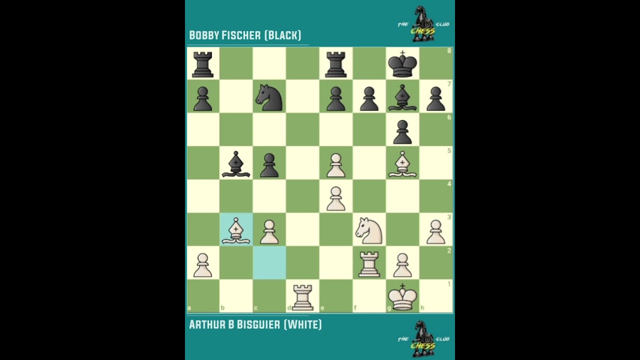 Arthur B Bisguier vs Bobby Fischer ◉ USA Championship ‖ New York → USA (1966)