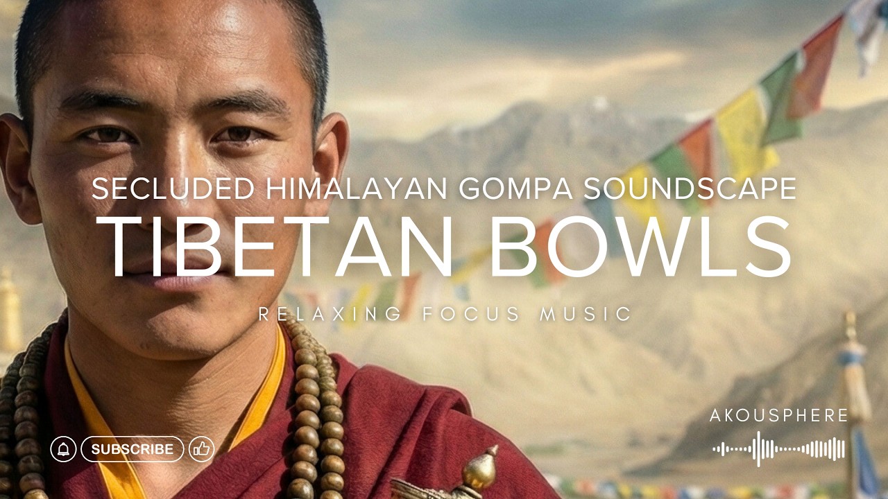 DISCOVER HIMALAYAN MONASTERY | TIBETAN BOWLS Meditation Ambient Soundscapes