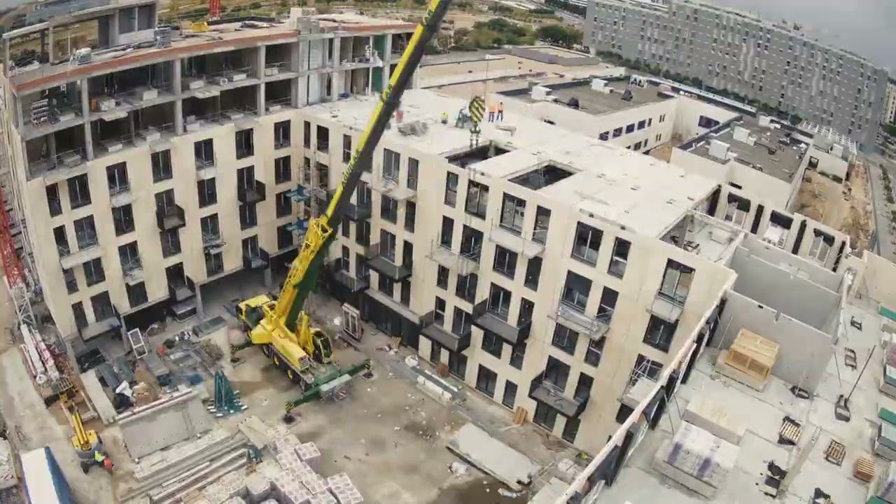 ACR Timelapase evolución proyecto industrializado híbrido de madera