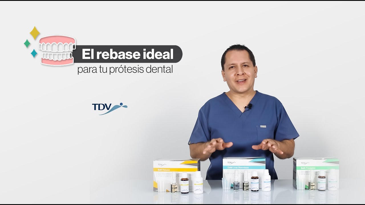 Resinas acrílicas para rebase de TDV