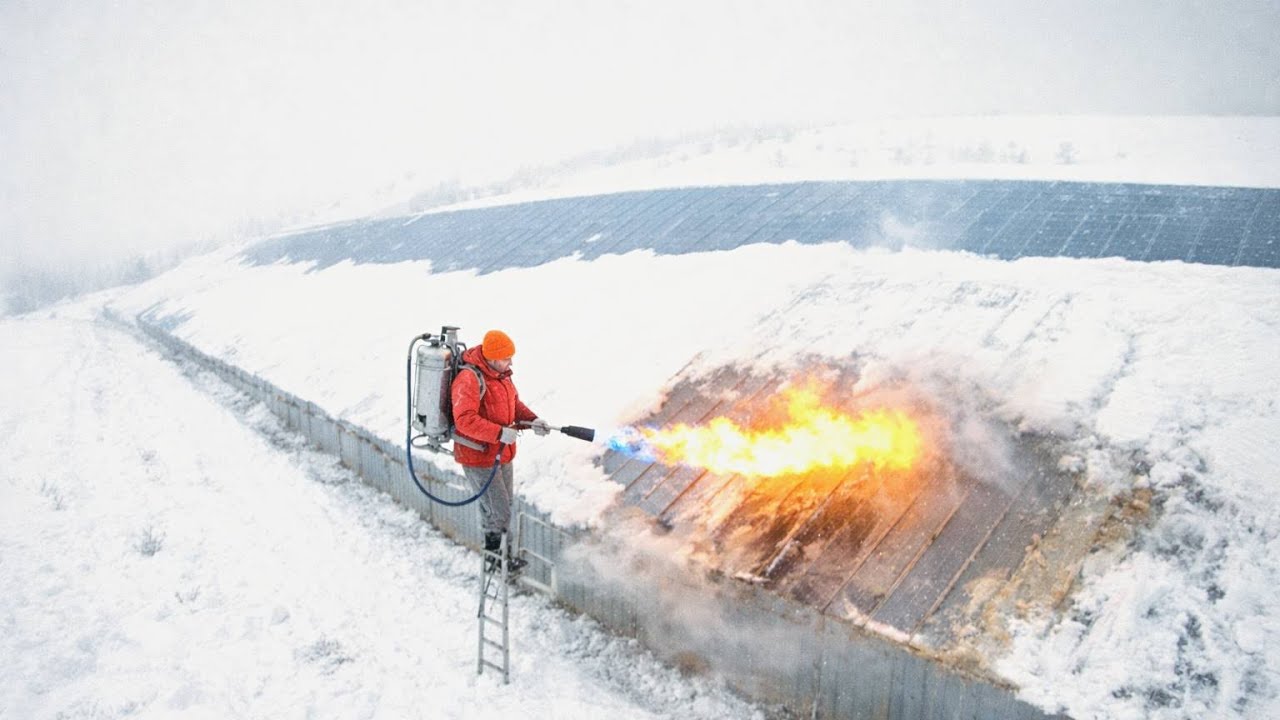 Snow Removal Gone Wrong: Massive Roof Avalanches & Plow Truck Disasters