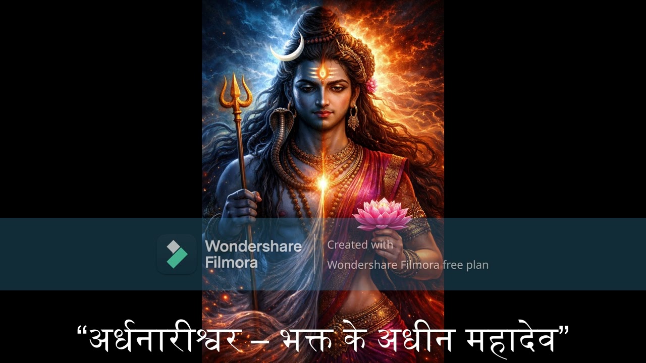 अर्धनारीश्वर 🔱 | शिव–शक्ति का दिव्य स्वरूप | Mahadev Bhajan