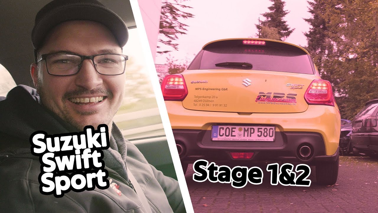 Suzuki Swift Sport - MPS Stage 1&2 - Zeiten und Prüfstand - MPS Engineering