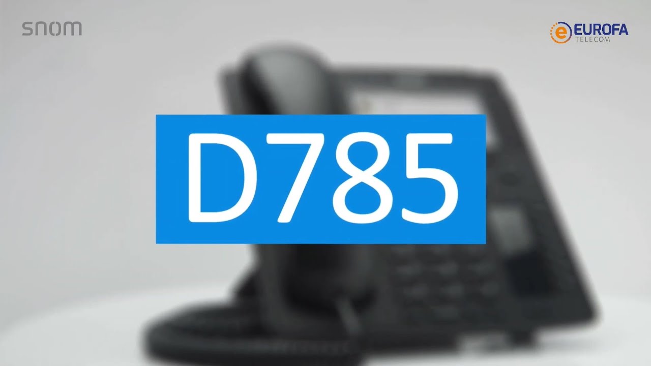 Eurofa Telecom Snom D785