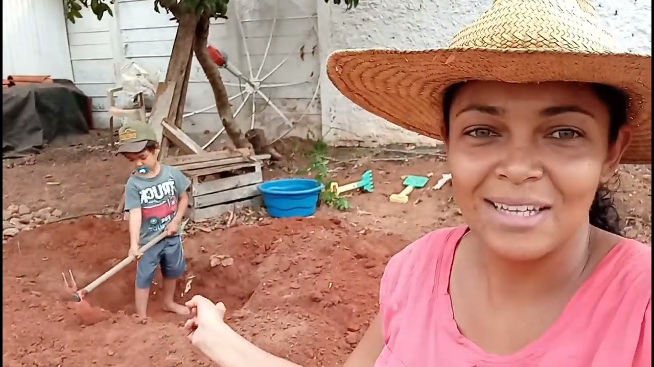 Como estão nossas plantas e o que estamos fazendo agora eu e o Bernardo.