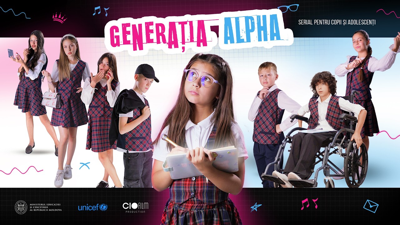 🎬GENERAȚIA ALPHA / Trailer oficial / Serial pentru copii cu Ciao Patricia la școală 