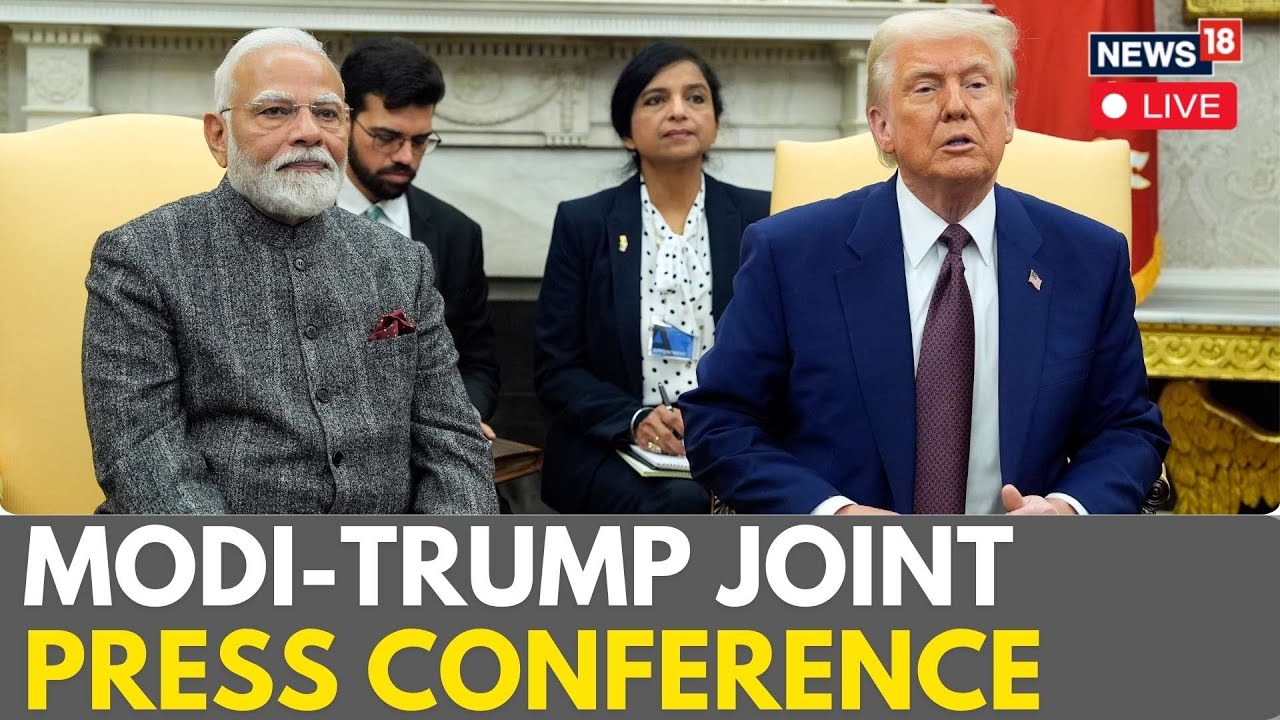 LIVE | PM Modi Meet Trump | PM Modi And Trump Speaks On India US Relations | PM Modi In USA | N18G