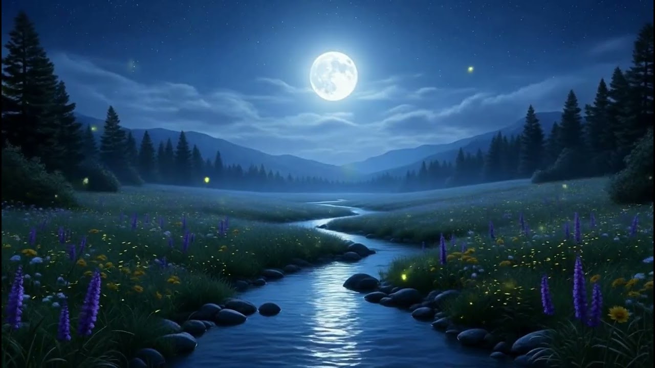 Relaxing Midnight Nature Music