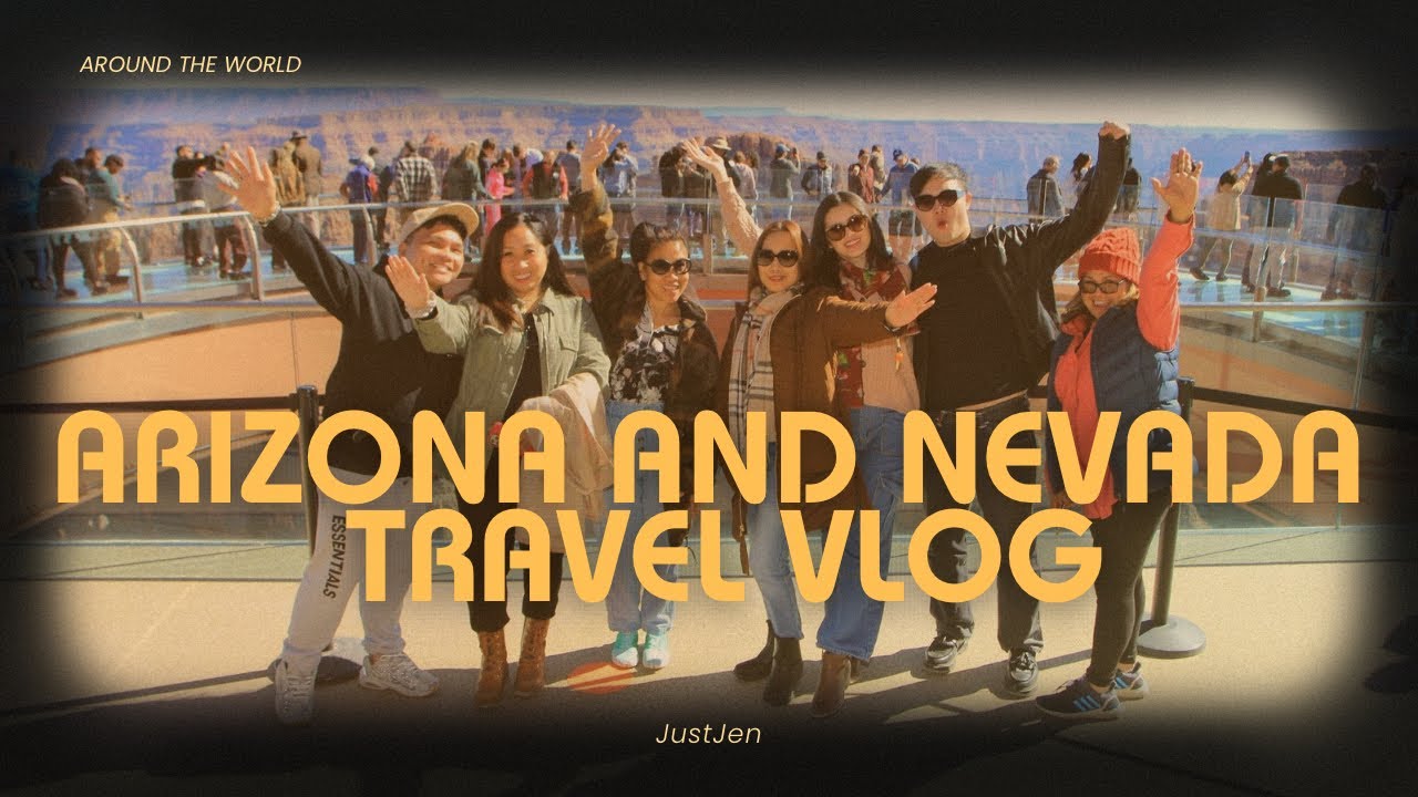 Arizona + Nevada Travel Vlog! | Grand Canyon, Las Vegas, AirBnb Tour