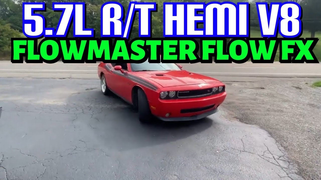 2010 Dodge Challenger R/T 5.7L HEMI DUAL EXHAUST w/ FLOWMASTER FLOW FX & MUFFLER DELETE!