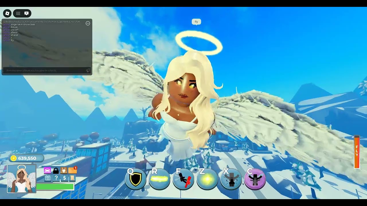 beebom angel skin showcase(roblox heroes online world)