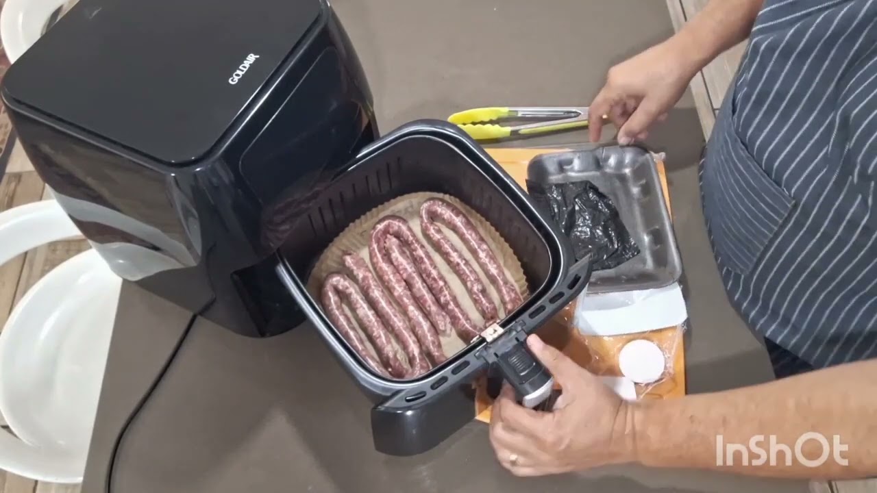 Air fryer Boerewors