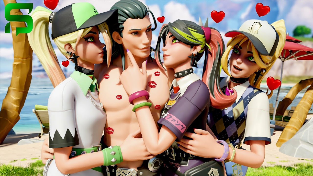 The AGELESS gets caught DATING TRIPLETS.... Fortnite