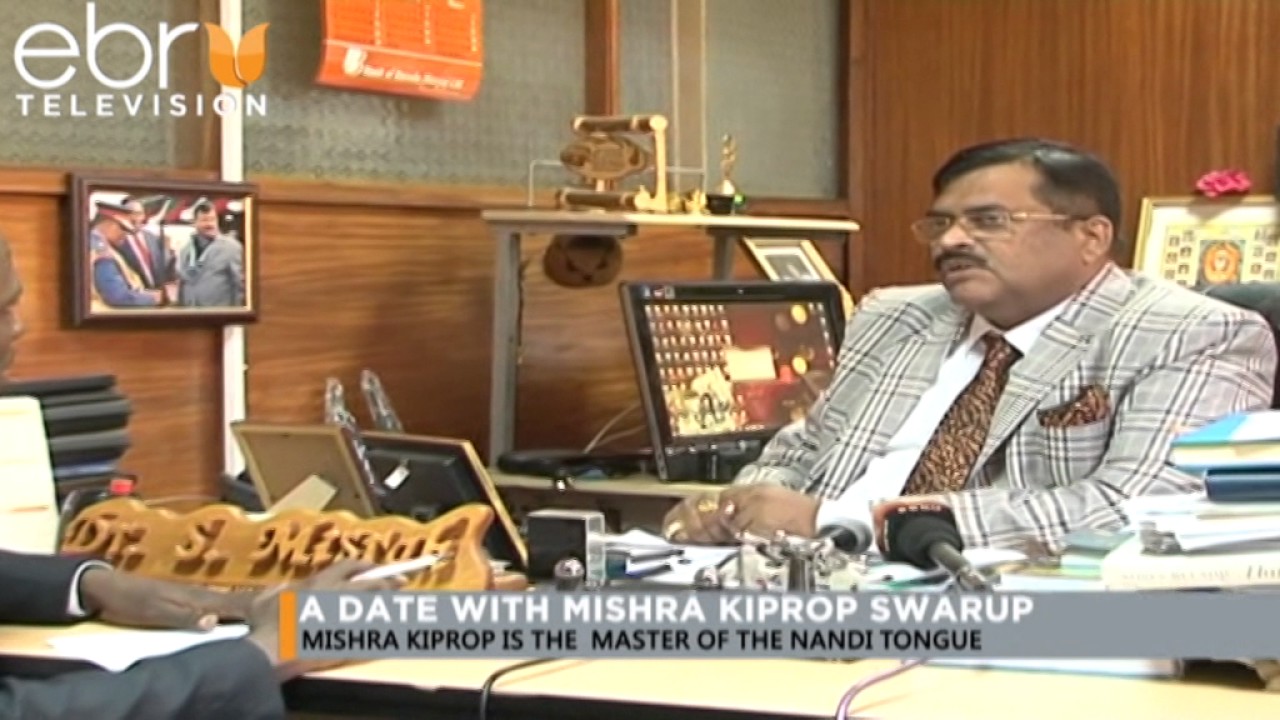 MEET THE FIRST INDIAN  MAN,MISHRA KIPROP ELECTED BY KALENJIN PEOPLE