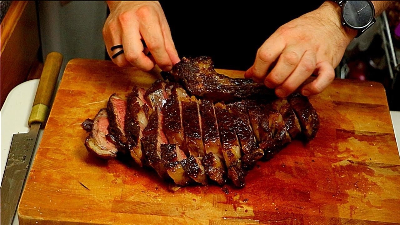 RIBEYE (COTE DE BOEUF) CHIMICHURRI  | GRATED GARLIC | DAVEED TORRES