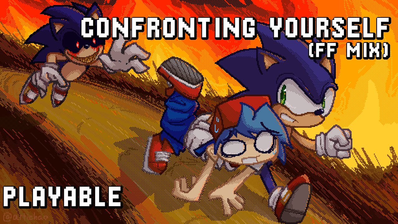 Sonic.EXE: Confronting Yourself (FF Mix) Made Playable! (Mod Release & Download)