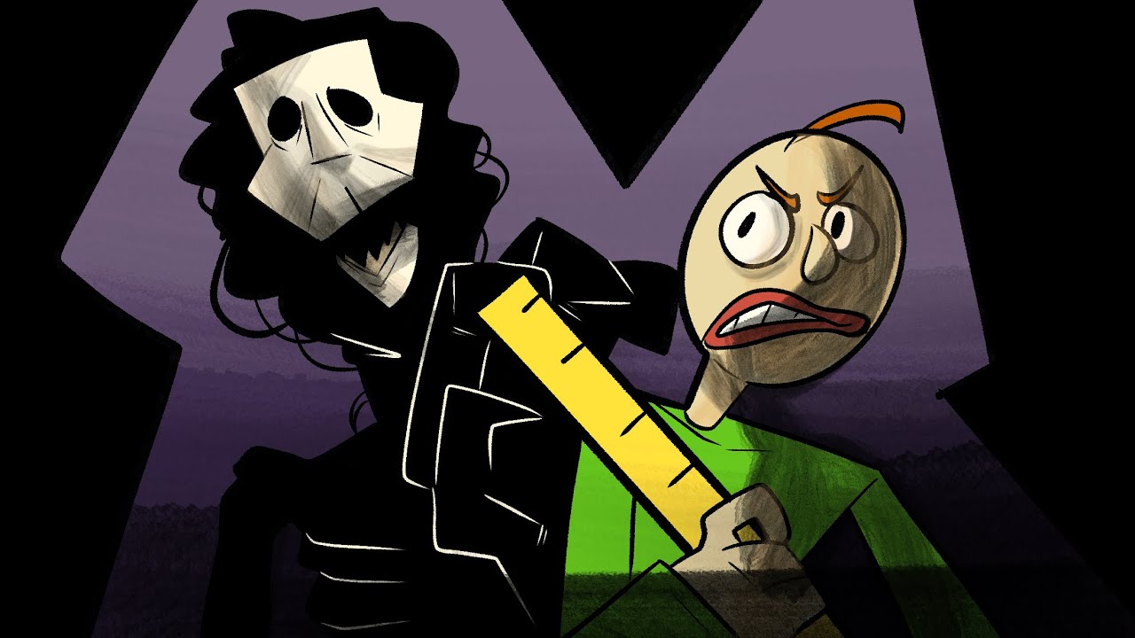 THE LOCUST/THUMPER (Doctornowhere) #vs BALDI (Baldi’s Basics) | Stick Nodes |