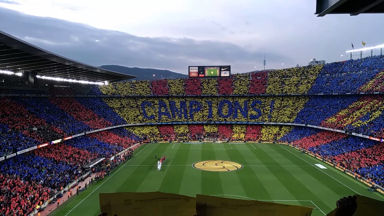THE LAST MATCH OF INIESTA AT CAMP NOU GRACIAS POR TODO INI∞STA