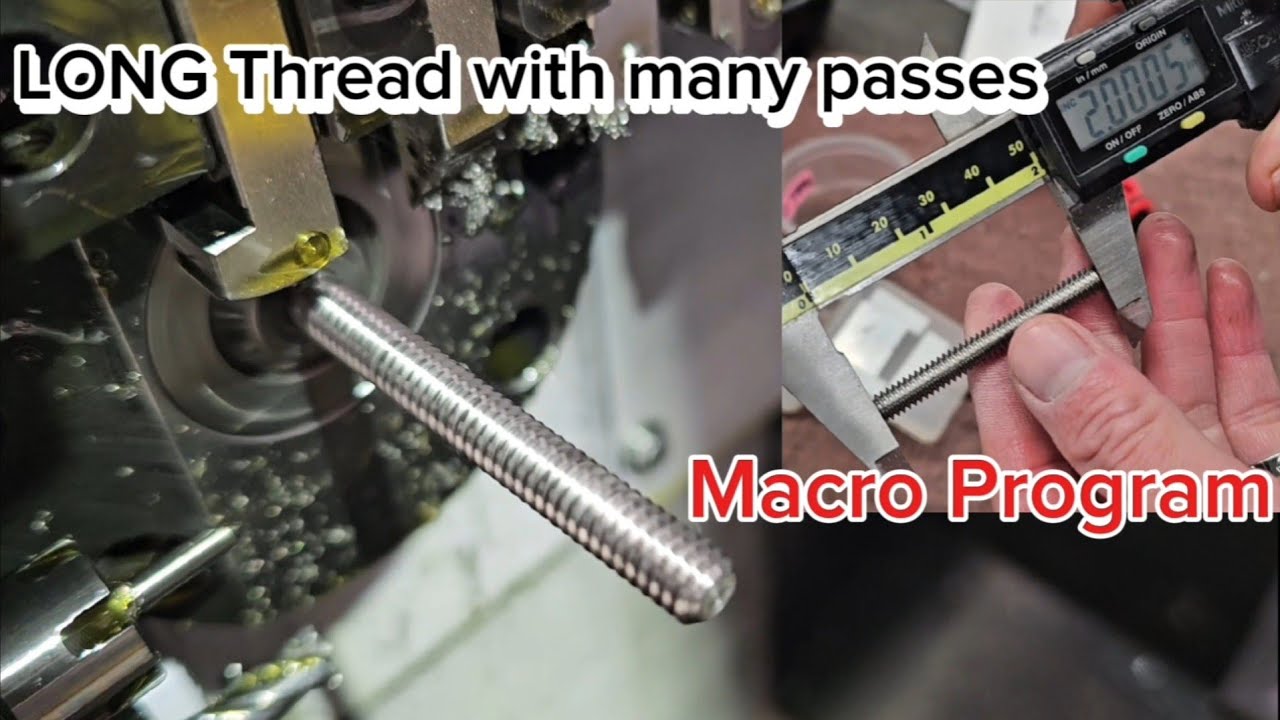 HOW TO PROCESS A LONG THREAD WITH MANY PASSES, USING MACRO PROGRAM