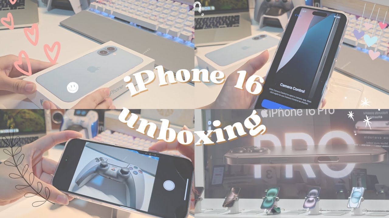 iPhone 16 Plus 💫Unboxing | 128GB | Teal | Set up 📱