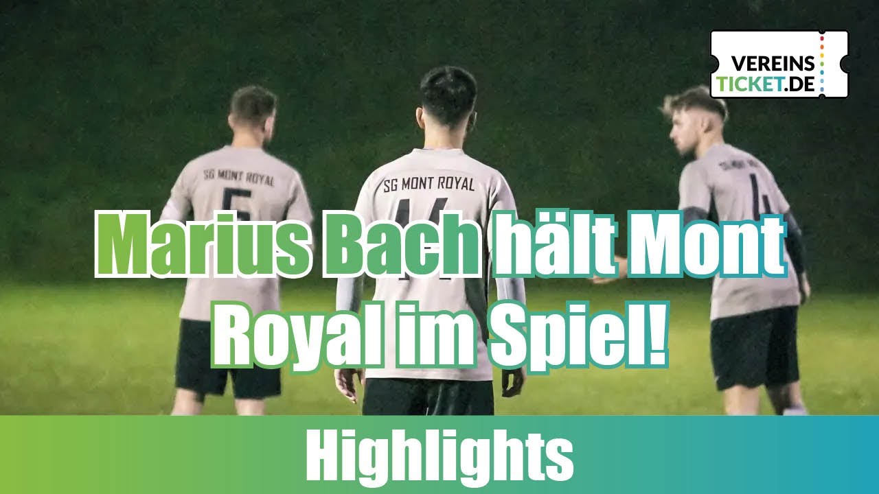 Marius Bach hält Mont Royal im Spiel! SG Zewen - SG Mont Royal
