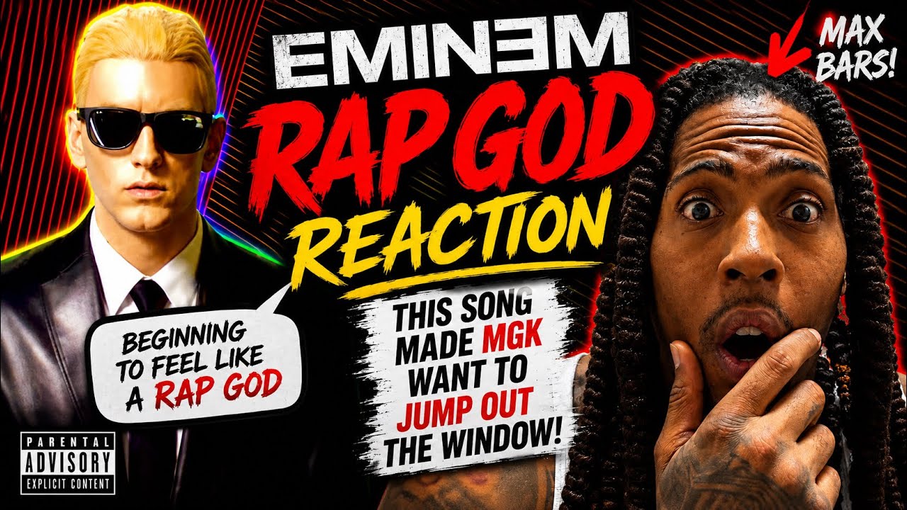 Eminem - Rap God Reaction | WHAT Made MGK Think He Could Win?