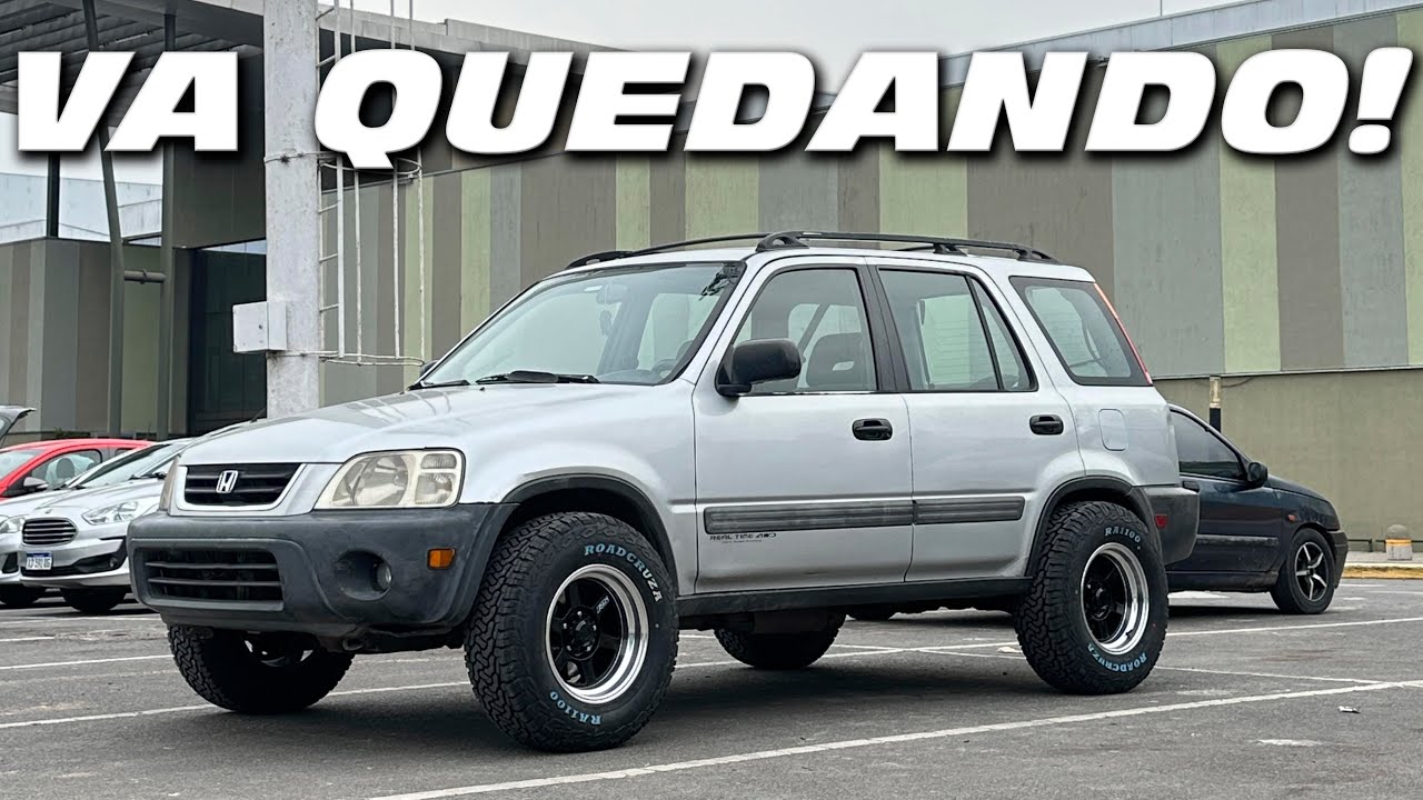 LLANTAS Y ESCAPE A LA CRV! MODIFICANDO SUSPENSION Y HACIENDO LUGAR!