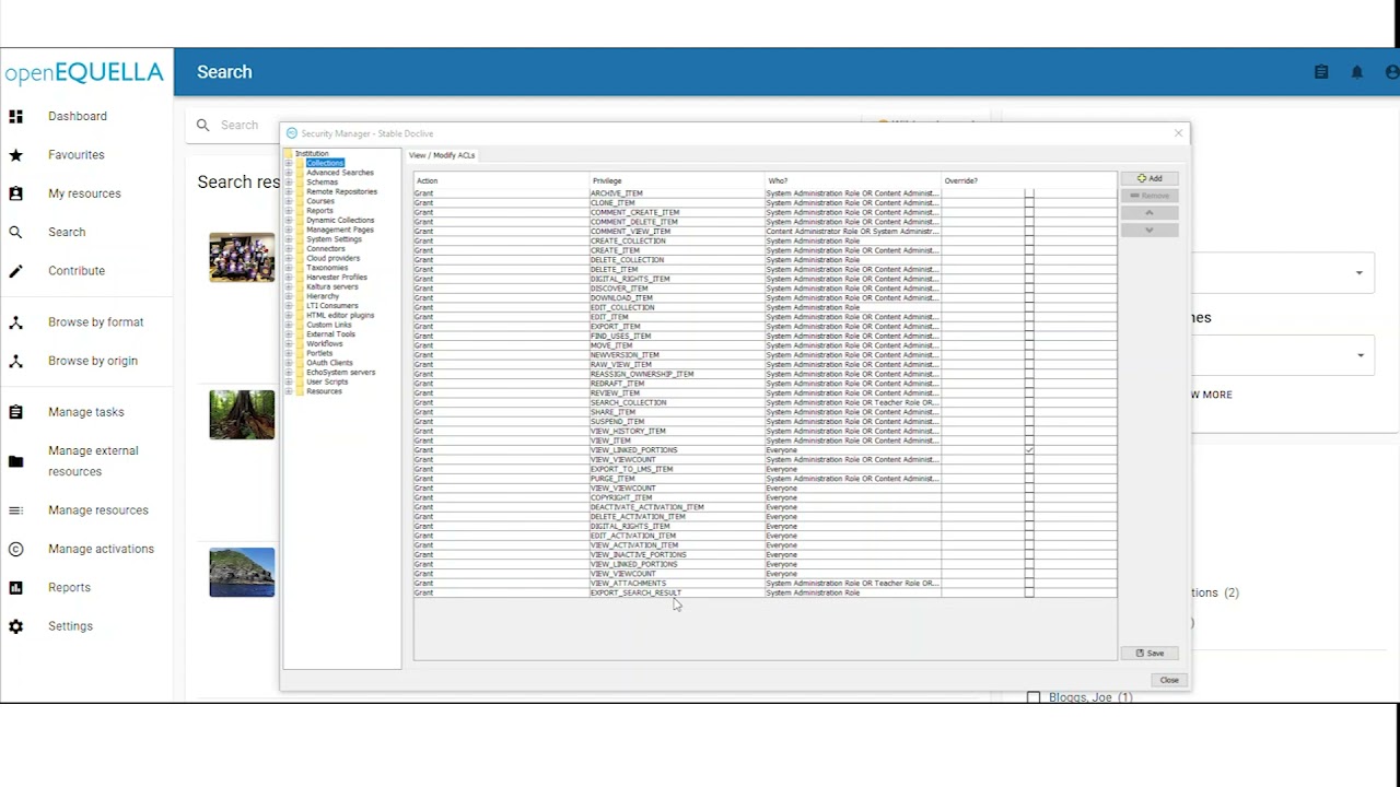 openEQUELLA 2021.1 Release - Introduction of Downloading Results to CSV, with Cath Fitzgerald