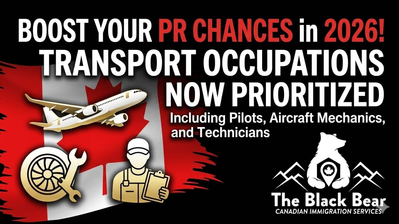 🚨 Canada Prioritizes Pilots & Mechanics for PR | Express Entry 2026 Update 🇨🇦
