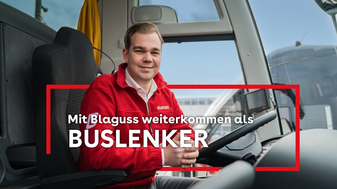 Mit BLAGUSS weiterkommen als Reisebuslenker.