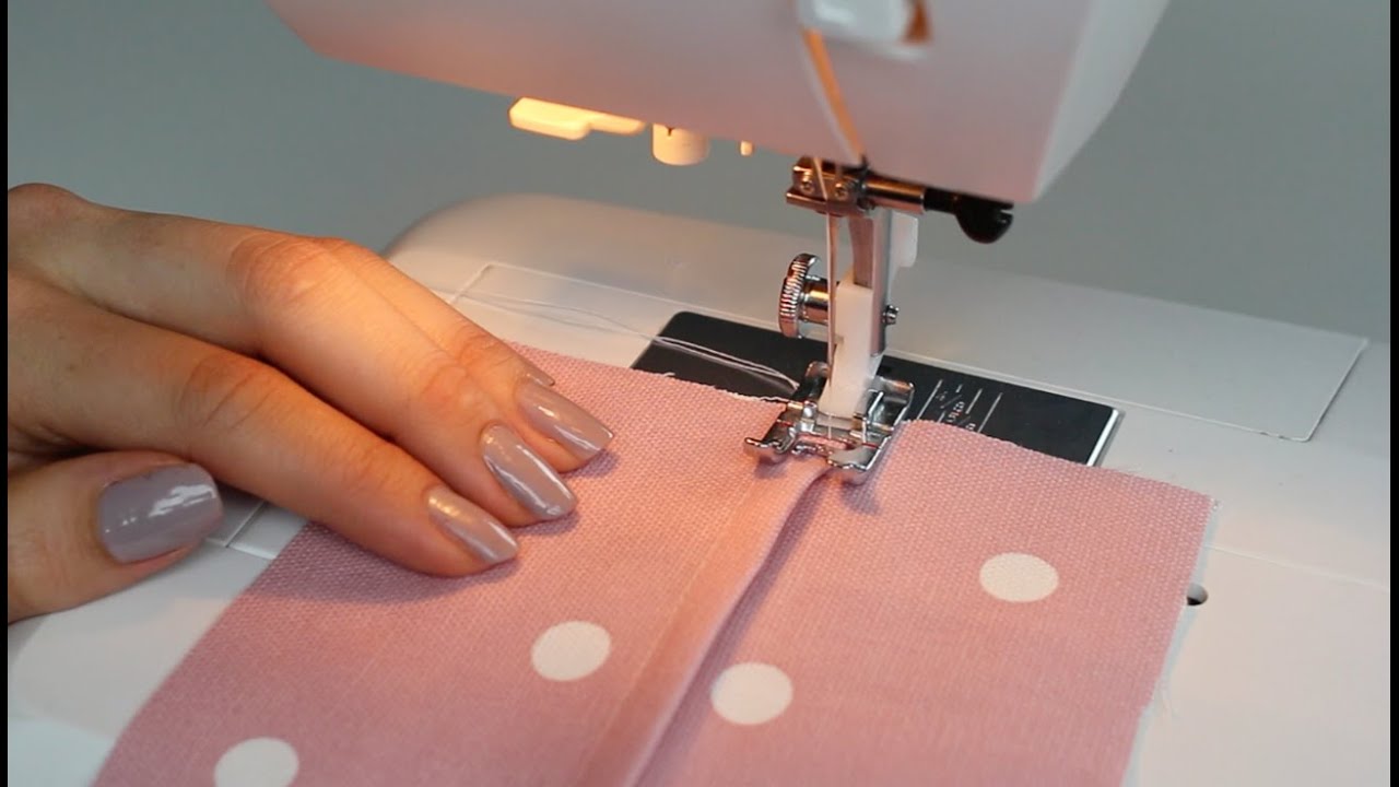 Basic Stitches - How to Sew a Flat Felled Seam (Dressmaking Patterns)