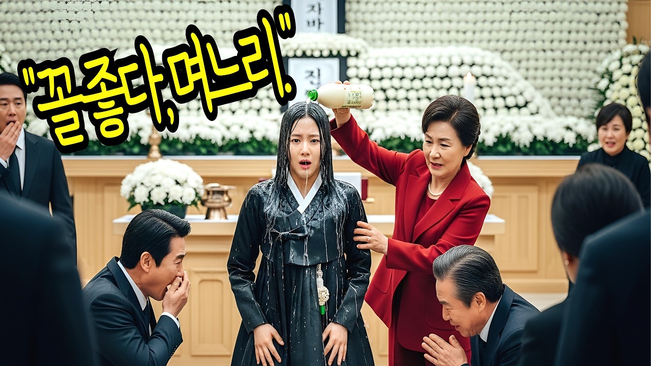 친정엄마 발인 날 내 얼굴에 막걸리 부은 시어머니, 10분 뒤 재벌 회장이 무릎 꿇자 시댁 식구들은 창백해지는데..