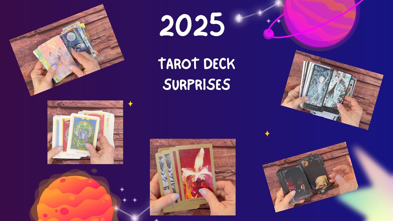 ✨ Маленькие капли волшебства: Мои любимые новые колоды Таро 2025 года ✨