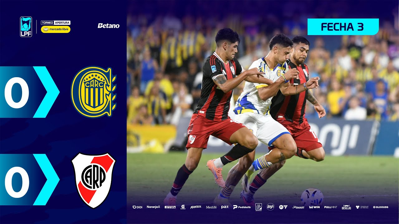 ROSARIO CENTRAL 0 - 0 RIVER | Resumen del partido | #TorneoMercadoLibre 2026 🏆