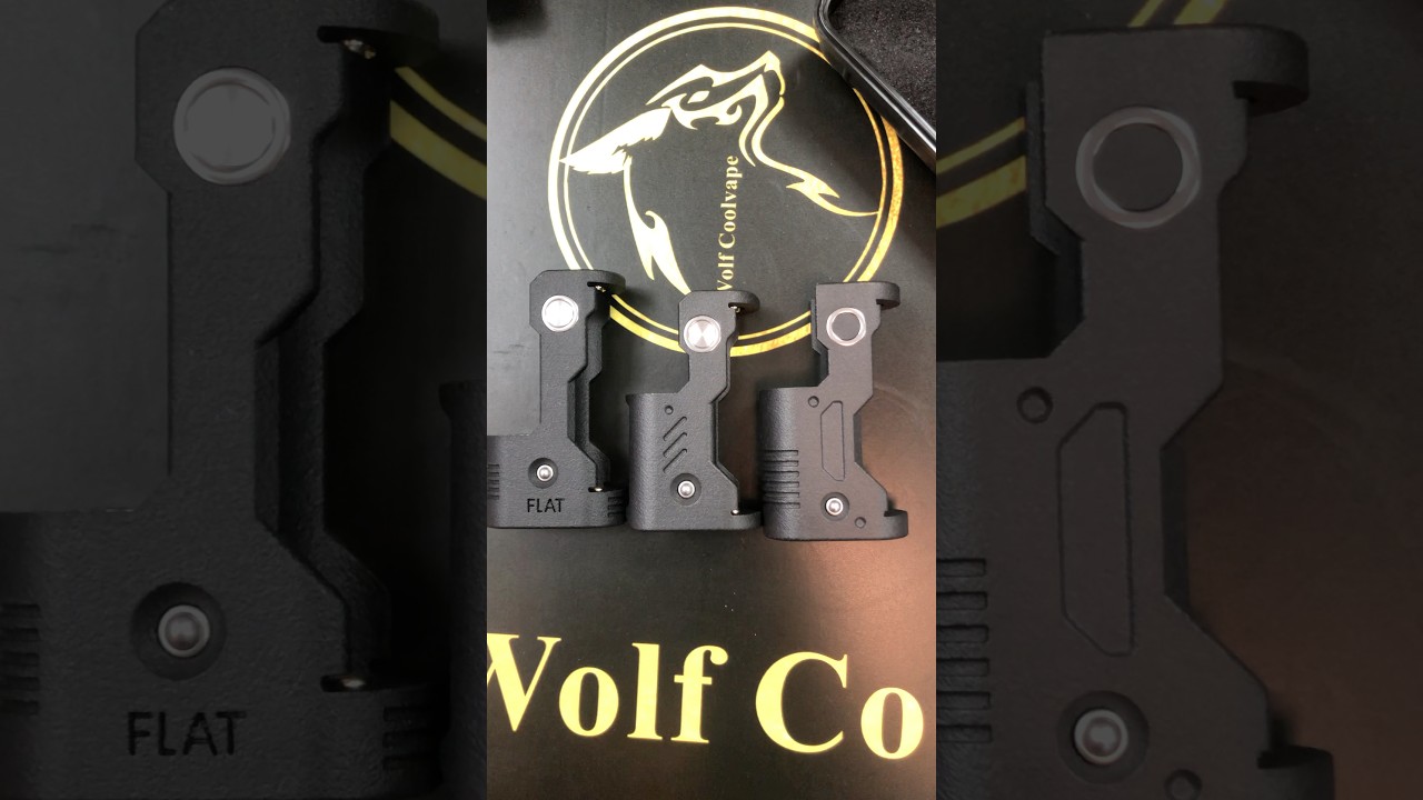 Wolfcoolvape 60w mod vape starter vape mod single 18650 battery mod for vape rda rta rdta tank