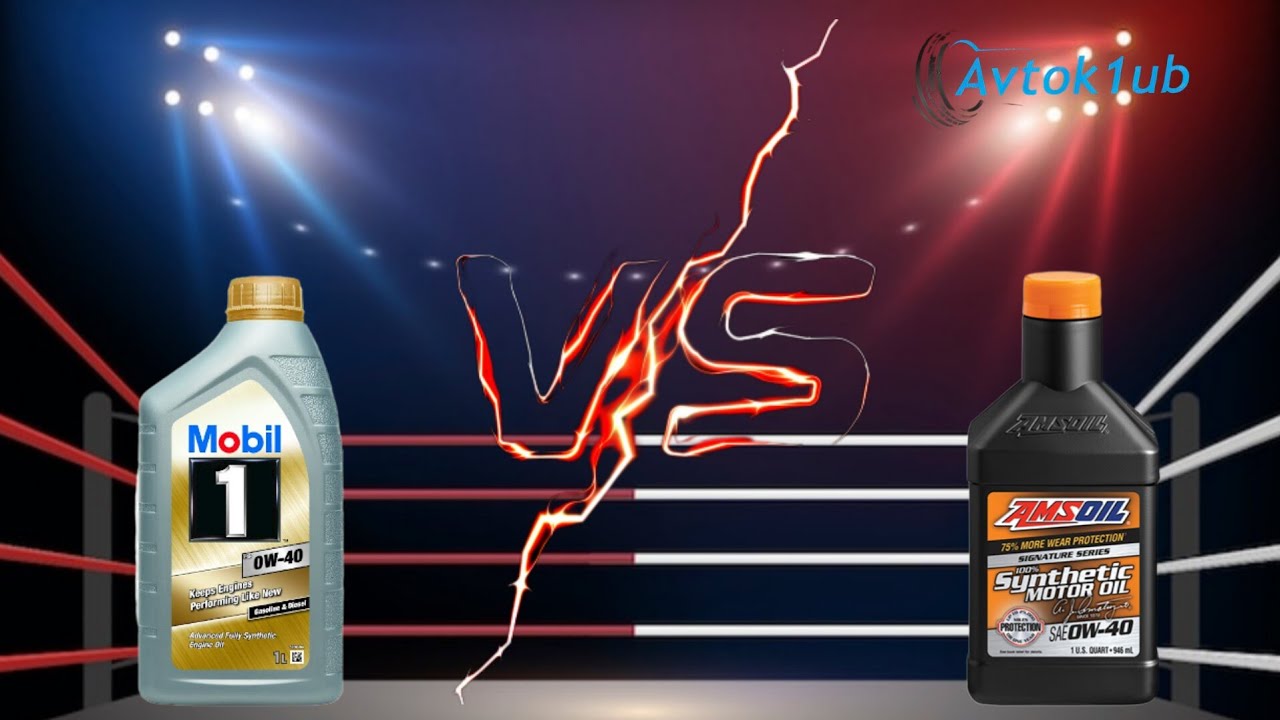 Mobil1 FS 0W-40 və Amsoil SS 0W-40.   Aşınma və 100 C° tempraturda özüllük testi.