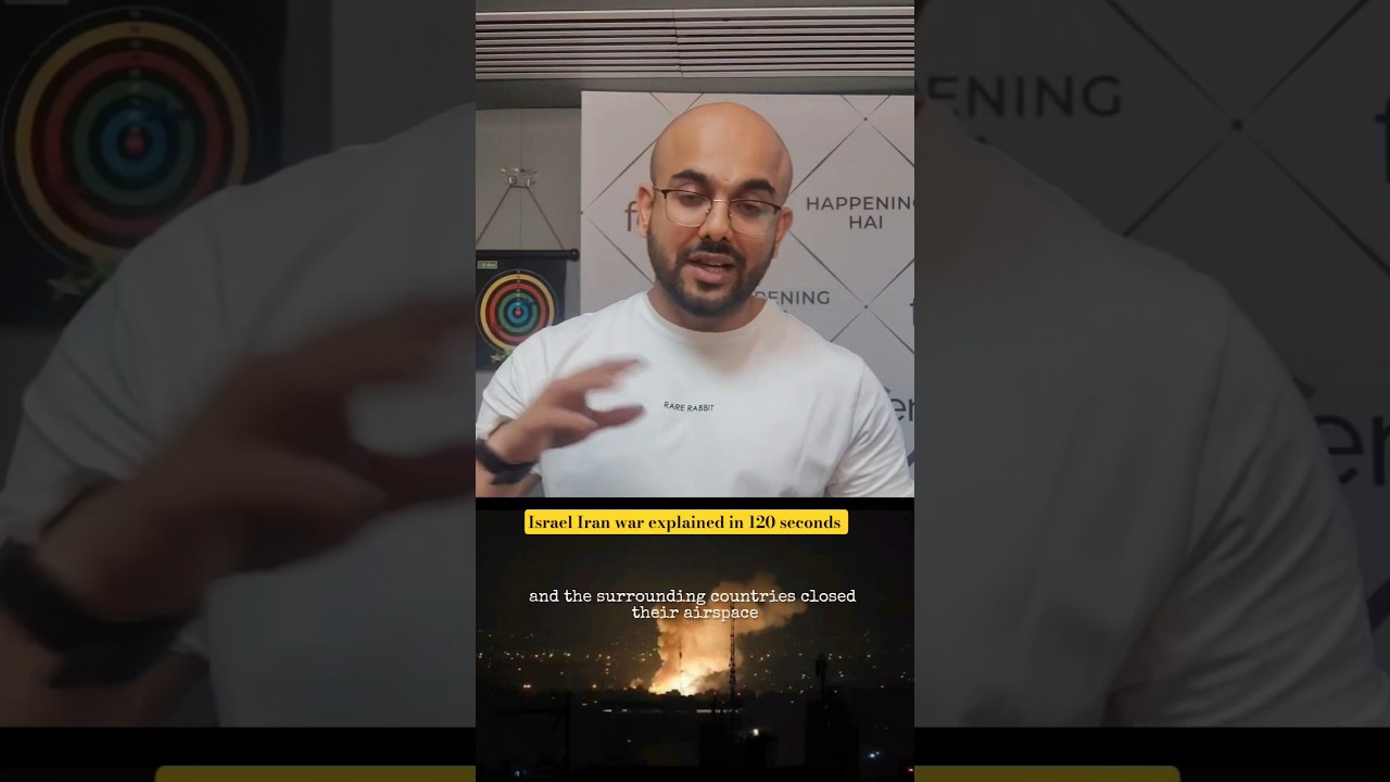 Israel Iran war| Simplest explanation