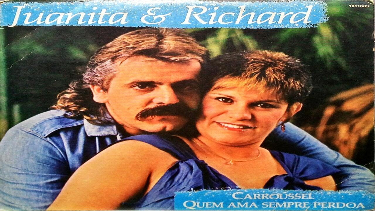 Juanita e Richard Compacto Vinil Carroussel + Quem Ama Sempre Perdoa 1985