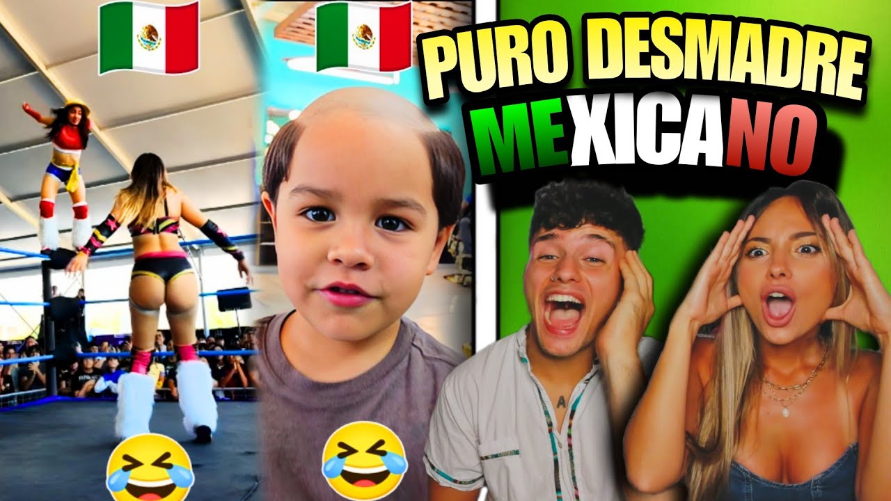 🇪🇸 ESPAÑOLES REACCIONAN a PURO DESM4DRE MEXICANO y VIDEOS de HUMOR en MÉXICO 🇲🇽😂 *MORIMOS de RISA*