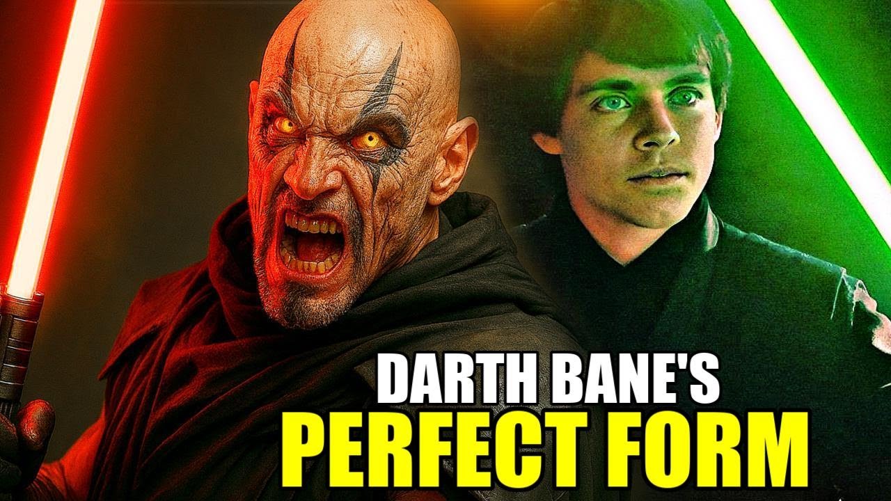 The ONLY Lightsaber Forms Darth Bane Trusted (Why Luke Agreed)
