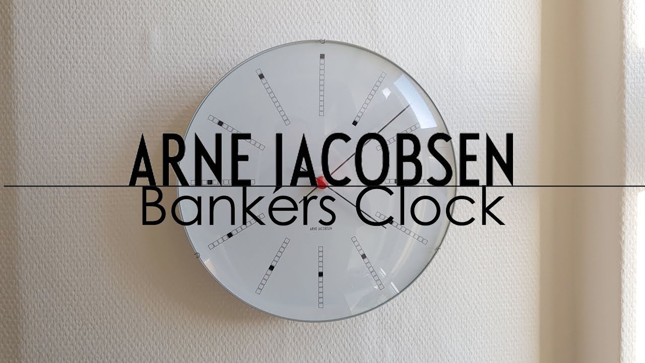 Design Classics | Arne Jacobsen Bankers Clock Review
