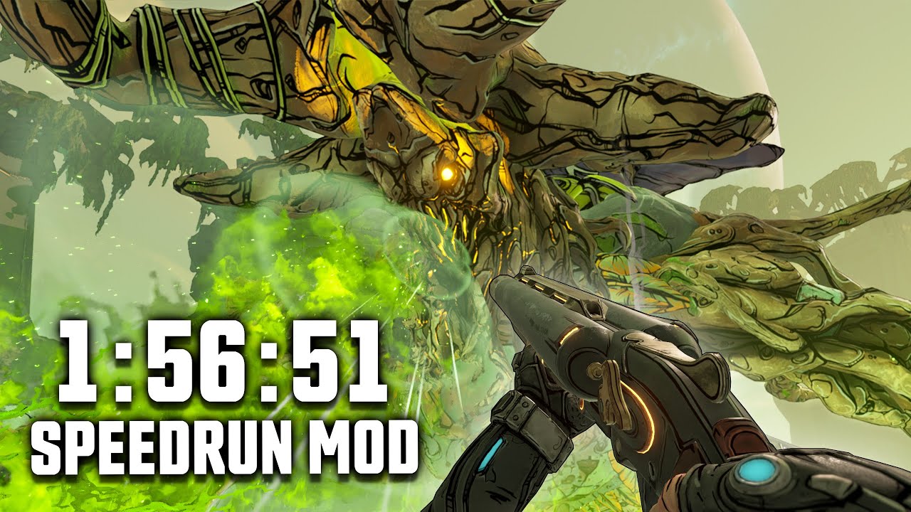 Borderlands 3 Any% Speedrun Mod in 1:56:51