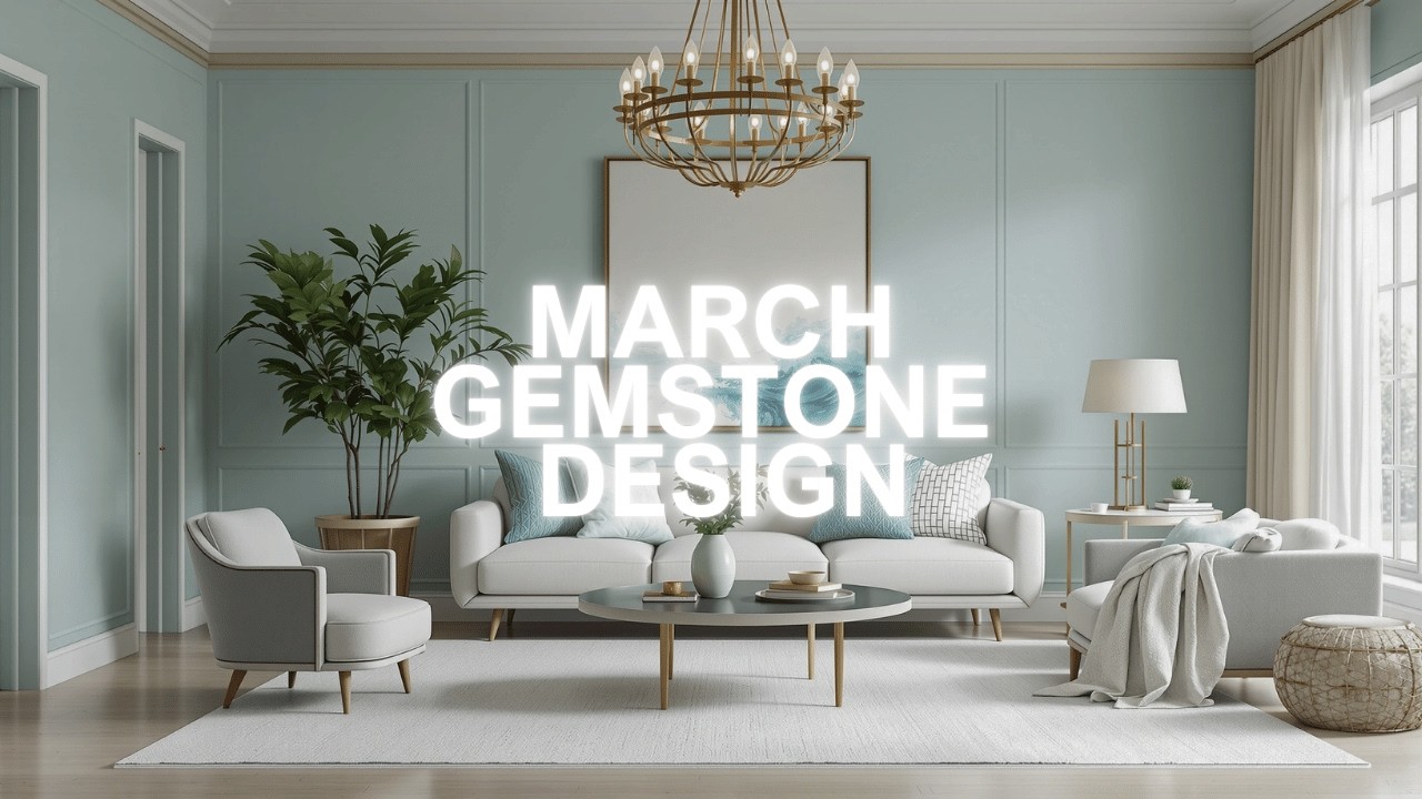March Gemstone | Create a Serene & Tranquil Home with Aquamarine Decor!