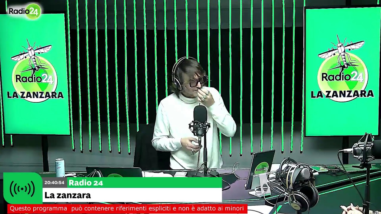 La zanzara del 07/12/23