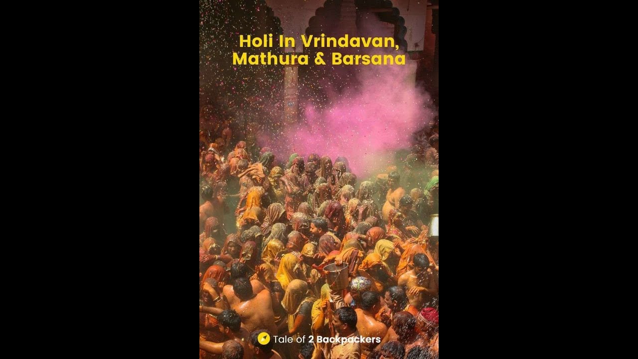 Barsana Holi Status 2022 | Vrindavan holi status | Radha krishna holi status | happy holi status