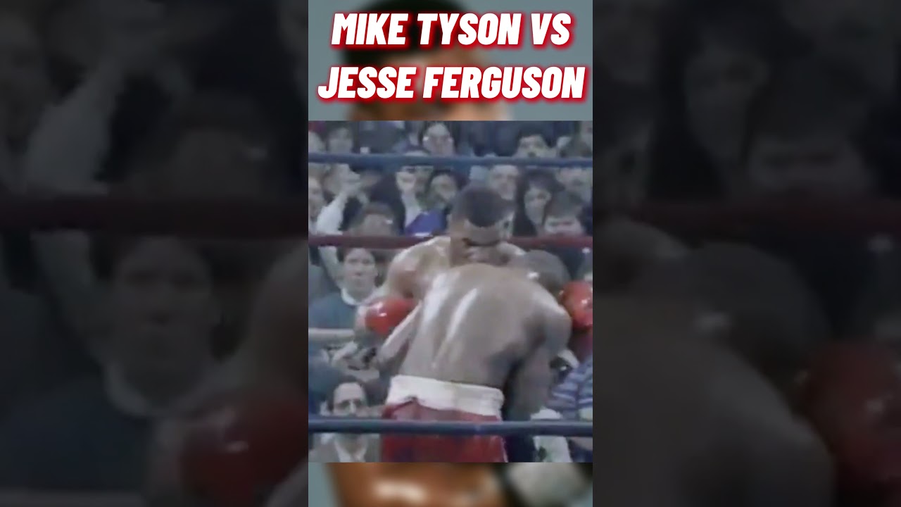 Mike Tyson vs Jesse Ferguson 😱 Iron Mike Went Crazy!